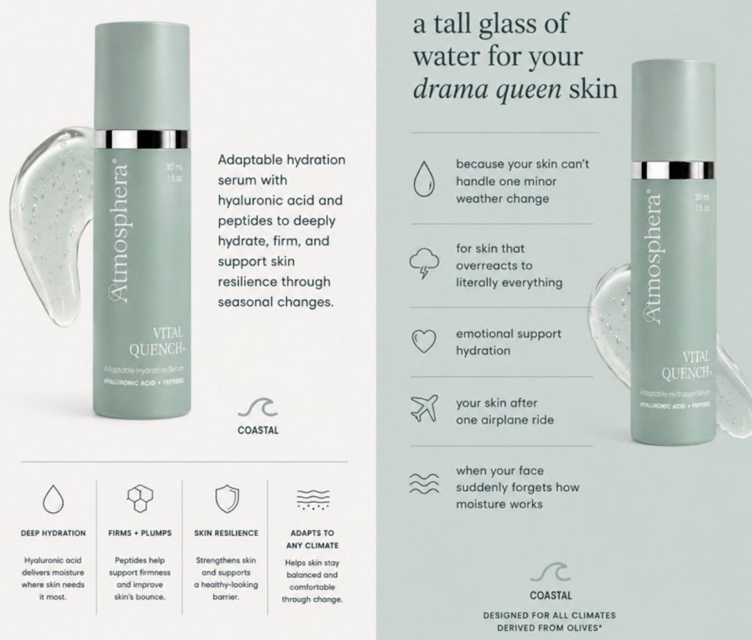 atmosphera - vital quench - clean skincare